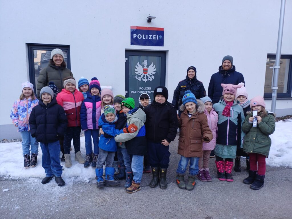 Besuch bei der Polizei
